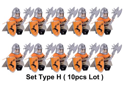 House Baratheon Army Soliers Collection Game Of Thrones 88 Minifigures