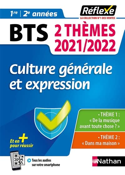 Culture G N Rale Et Expression Bts Re E Ann Es Th Mes