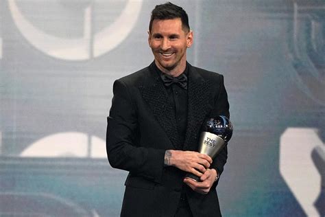 Trophées FIFA Best Lionel Messi élu meilleur joueur de lannée 2022