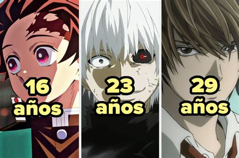 Test Puedo Adivinar Tu Edad Con Tu Selecci N De Animes