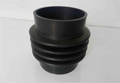 Corrugated Flexible Rubber Bellows Custom Molded Heat Aging Resistance