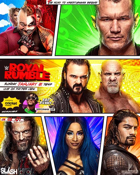 Wwe Royal Rumble 2021 Poster By Wweslashrocker54 On Deviantart