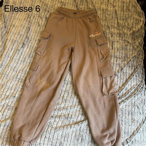 Ellesse Cargo Pocket Trackie Tracksuit Jogging Depop