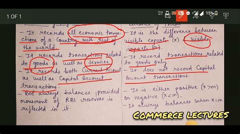 Difference Between Balance Of Trade And Balance Of Payments Class