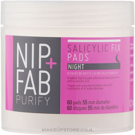 Makeupstore Co Il Nip Fab Salicylic Teen Skin Fix Acid Night Pads