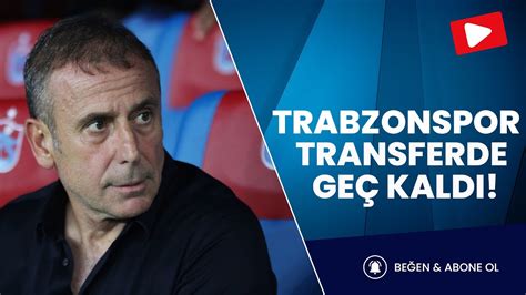 Trabzonspor Transferlerde Ge Kald Dev Ma Ta Alk Lanacak Hareket