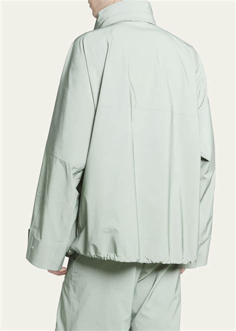 Jil Sander Men S Iridescent Relaxed Fit Anorak Bergdorf Goodman