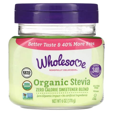 Wholesome Sweeteners Organic Stevia 6 Oz 170 G Shopee Philippines