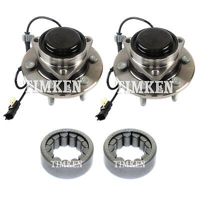 Front And Rear Wheel Bearings Hubs Kit Timken For Escalade Esv Tahoe