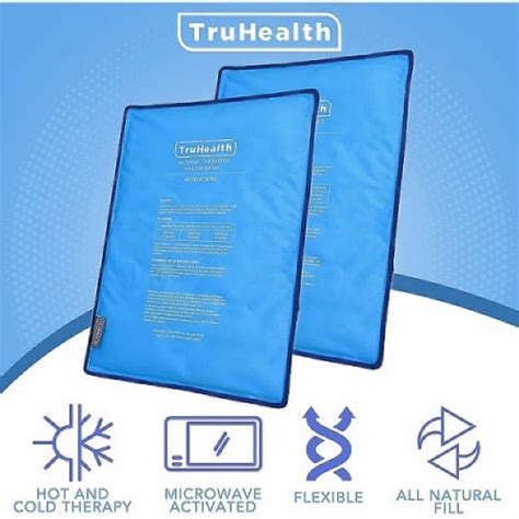 TruHealth Reusable Gel Ice Pack Hot Cold Muscle Therapy Extra Large