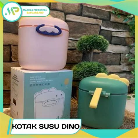 Jual Kotak Susu Bubuk Tempat Susu Dino Tempat Wadah Bubuk Susu Bayi