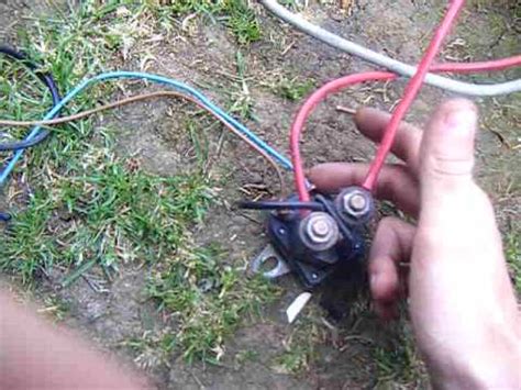 Lawn Mower 3 Pole Starter Solenoid Wiring Diagram 3 Pole Wir