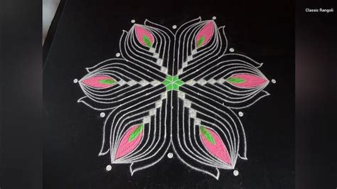 Varalakshmi Vratham Kolam Aadi Velli Kolam Friday Padi Kolam Easy