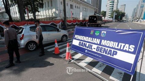 Sistem Ganjil Genap Di Dki Jakarta Ditiadakan Selama Libur Lebaran