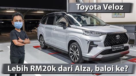 Toyota Veloz 2022 Di Malaysia — Berbaloi Rm20k Lagi Mahal Dari Alza