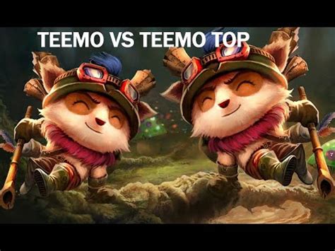 Ranked Teemo Vs Ranked Teemo Top Battle Of The Annoying One