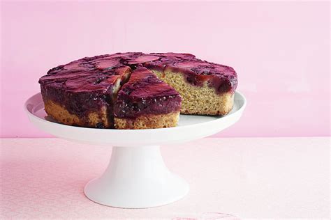 Martha S Plum Blueberry Upside Down Cake