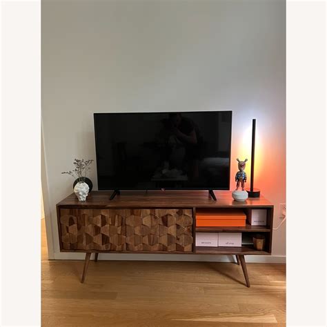 AllModern Solid Wood TV Stand 57" - AptDeco