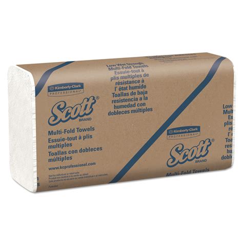 Scott Essential Multifold Paper Towels Absorbency Pockets Low