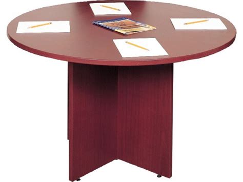 Round Conference Table X Leg Conference Tables