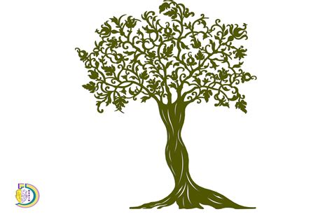 Tree Cnc Cutting File Free Dezin