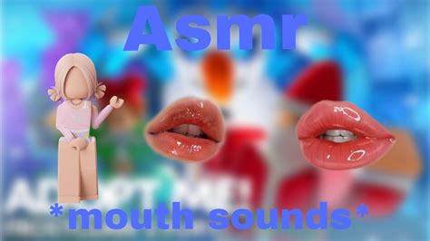 Roblox Asmr Mouth Sounds Playing Adopt Me Enjoyy Youtube