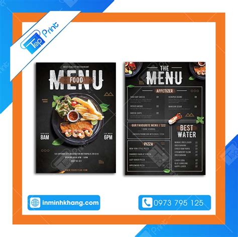 Mẫu Menu Quán Cafe Hấp Dẫn Cho Mùa Thu Xem Ngay