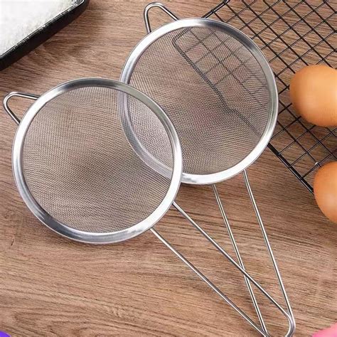 Stainless Strainer Mesh Cm Fine Mesh Oil Strainer Flour Colander