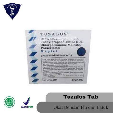 Jual Tuzalos Tablet Demam Batuk Pilek Dewasa Pereda Nyeri Dewasa