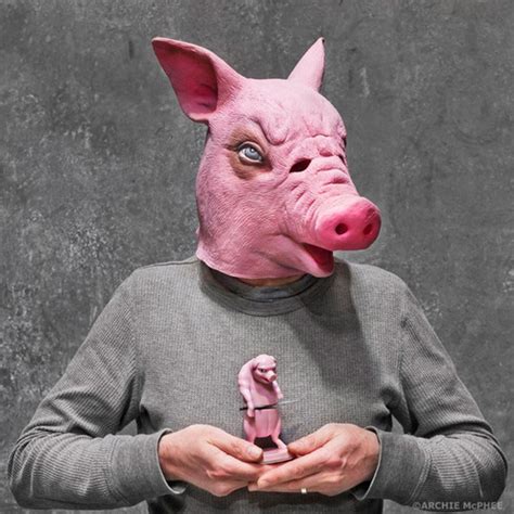 Creepy Pig Mask