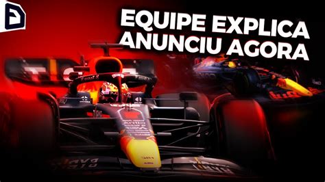 EQUIPE DA RED BULL ACABA DE DISSER ÚLTIMAS NOTÍCIAS DA FORMULA 1