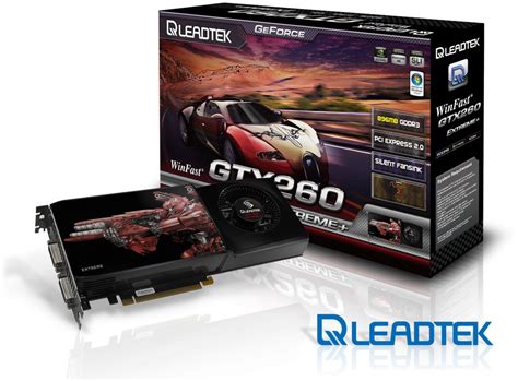 Leadtek Launches New WinFast GTX260 EXTREME And All New Packaging