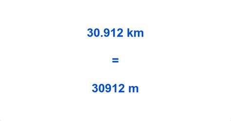 Km To M How To Convert Kilometers To Meters