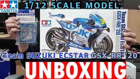 Tamiya Team Suzuki Ecstar Gsx Rr Unboxing Youtube