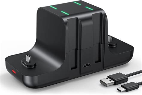 Newdery Controller Charger Dock For Nintendo Switch Pro Controller And Joy Con 6 In