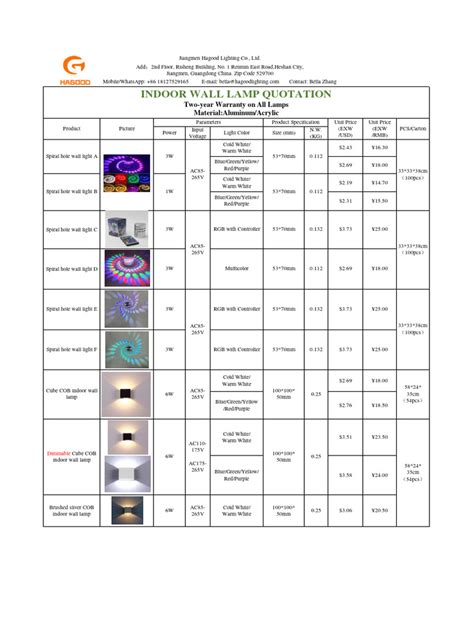 Lighting Catalog | PDF