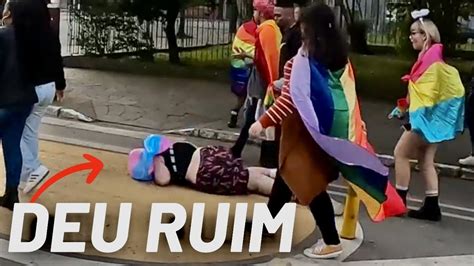 FUI Na PARADA De LUTA LGBTI De PORTO ALEGRE Em 2023 YouTube