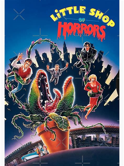 Little Shop Of Horrors 1986 Movie Poster Sticker For Sale By