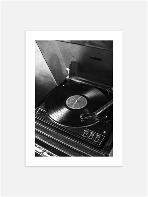 Vintage Record Player Poster Postery Online Store