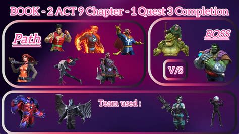 Mcoc Act Chapter Revelation Quest Easy Path Completion Mcoc