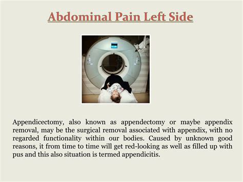 Ppt Abdominal Pain Left Side Powerpoint Presentation Free Download