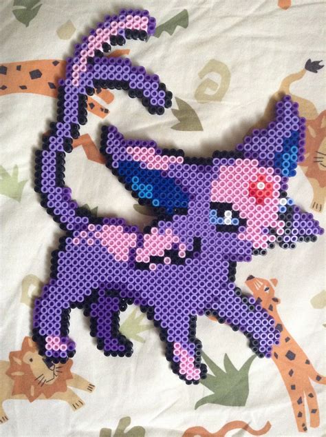 Espeon Perler Bead Sprite Etsy