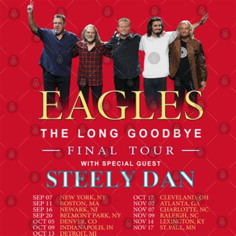 Eagles Music Band Poster Set The Final Tour 2023 Poster Set Sold By