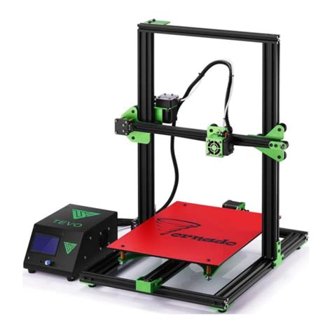 Tevo Tornado 3d Printer Assembly Manual Manualslib