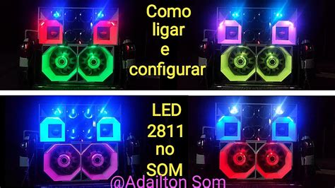 Como Instalar E Programar FITA LED DIGITAL RGB 2811 No Som Automotivo