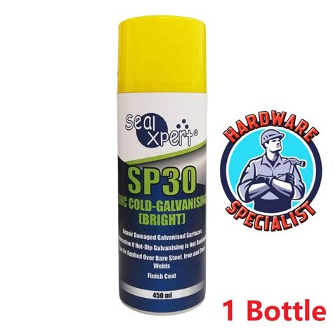 SealXpert SP30 Zinc Cold Galvanizing Spray Bright 450ml Rust