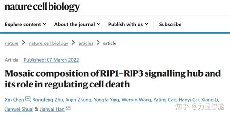 Nature子刊：厦门大学韩家淮陈鑫团队运用随机光学重建显微镜storm首次揭示细胞原位坏死小体组织结构特征 知乎