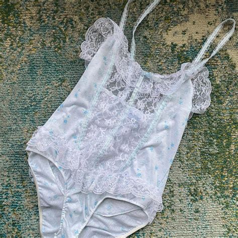 Floral Lace Lingerie Etsy