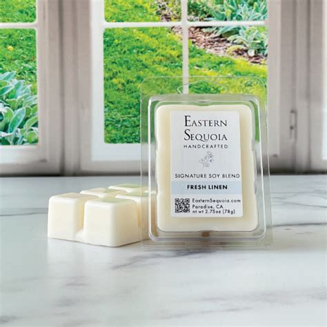 Fresh Linen Wax Melts Eastern Sequoia