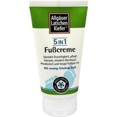 ALLGÄUER LATSCHENKIEFER 5 IN 1 FUSSCREME 75 ML schon ab 6 87 EUR PZN